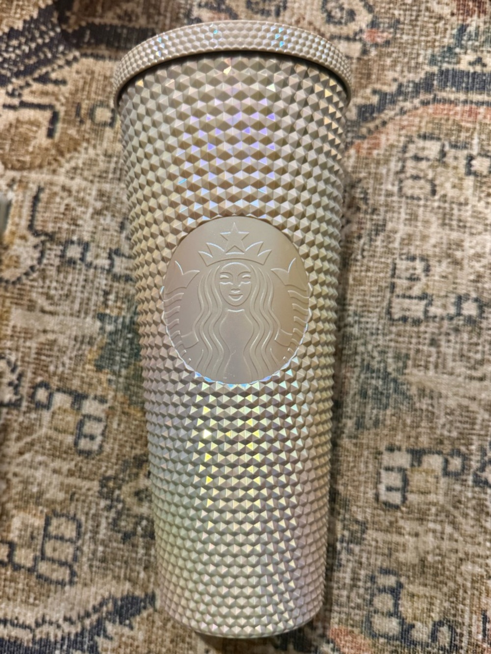 Starbucks Iridescent Studded Tumbler - Philippines champagne wood set